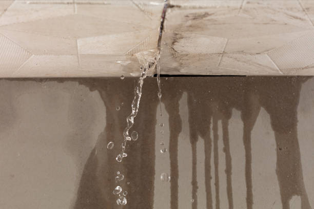 Professional Water Damage Repair technician working in Schooleys Mountain, NJ